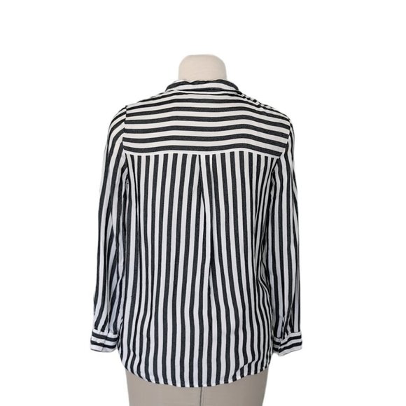 Zara  Striped Button Down Shirt - Picture 2 of 3